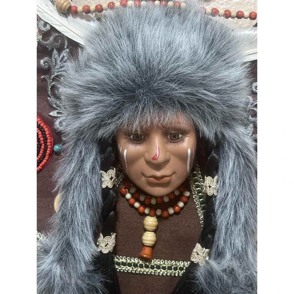 Duck‎ House Heirloom Doll Native American Style Wall Decor Collectible